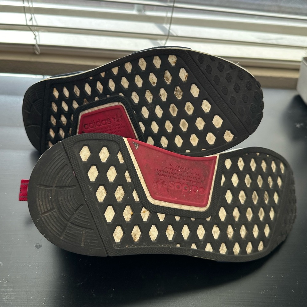 Adidas NMD R1 navy blue burgundy ultraboost - Picture 2 of 4